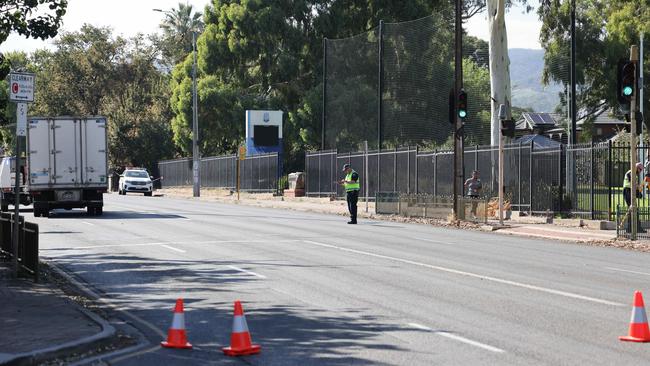 Police would not confirm whether any charges will be laid against the driver of the truck. NewsWire / David Mariuz