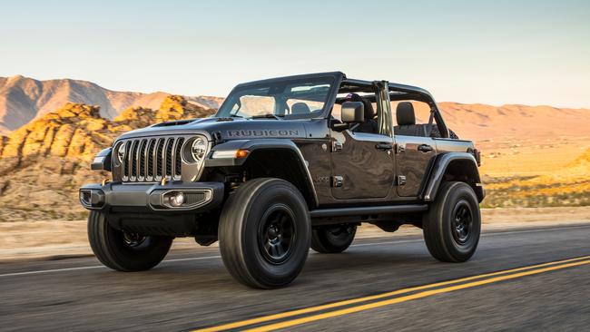 The 392 is the fastest factory built Jeep Wrangler.