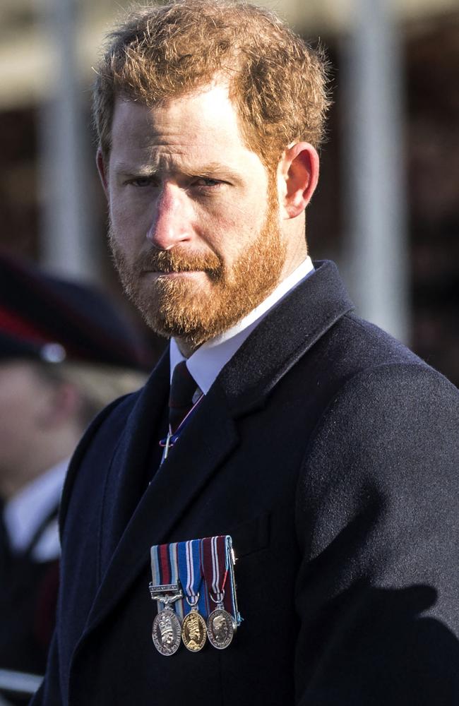 Harry was “very unhappy” in the royal family even before Meghan turned up, Low claimed. Picture: Richard Pohle/Pool/AFP