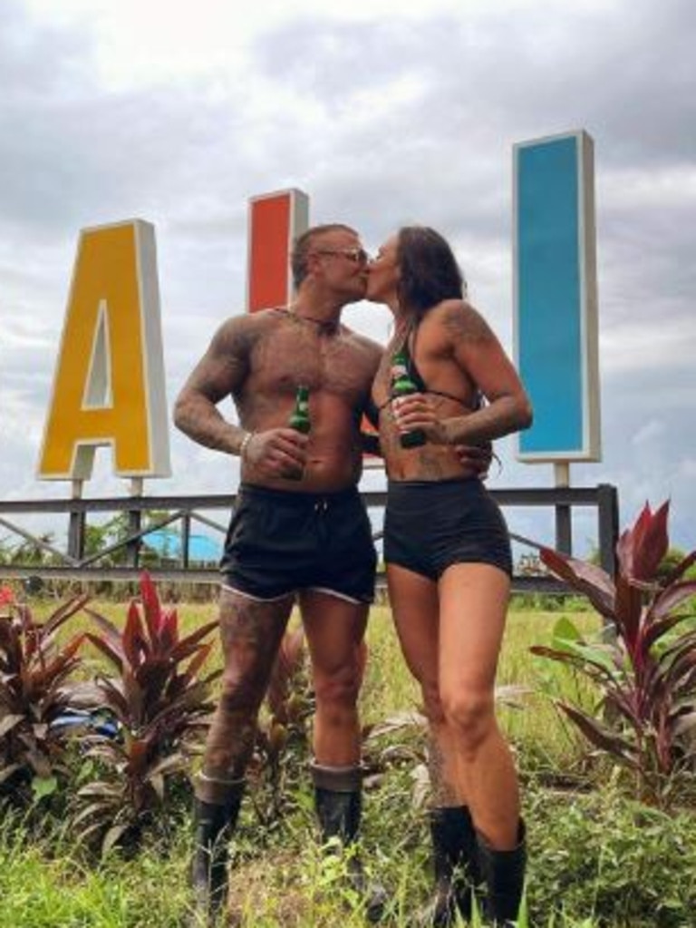 Mr Nye was allegedly stabbed on the couple’s last night in Bali before returning home.