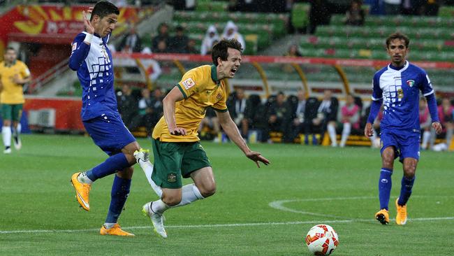 Robbie Kruse’s dangerous run won a decisive penalty for Australia.