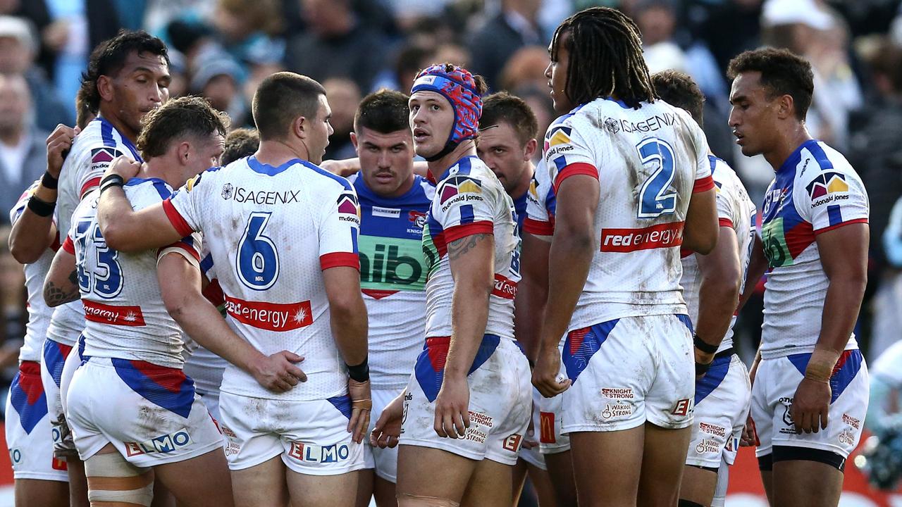 Knights players feel their relationship with the CEO has been left strained. Picture: Getty Images