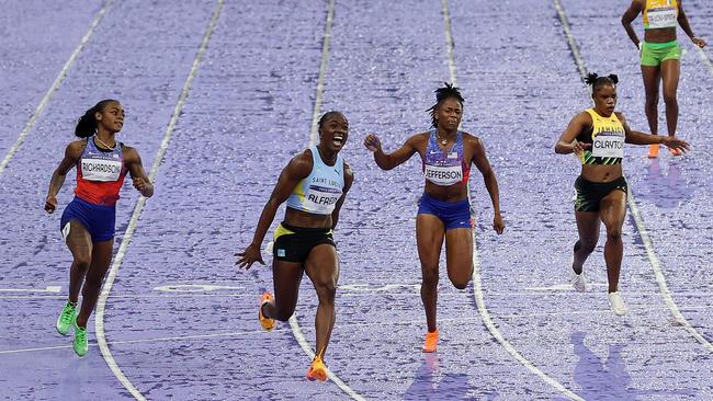 History made. Photo by Christian Petersen/Getty Images.