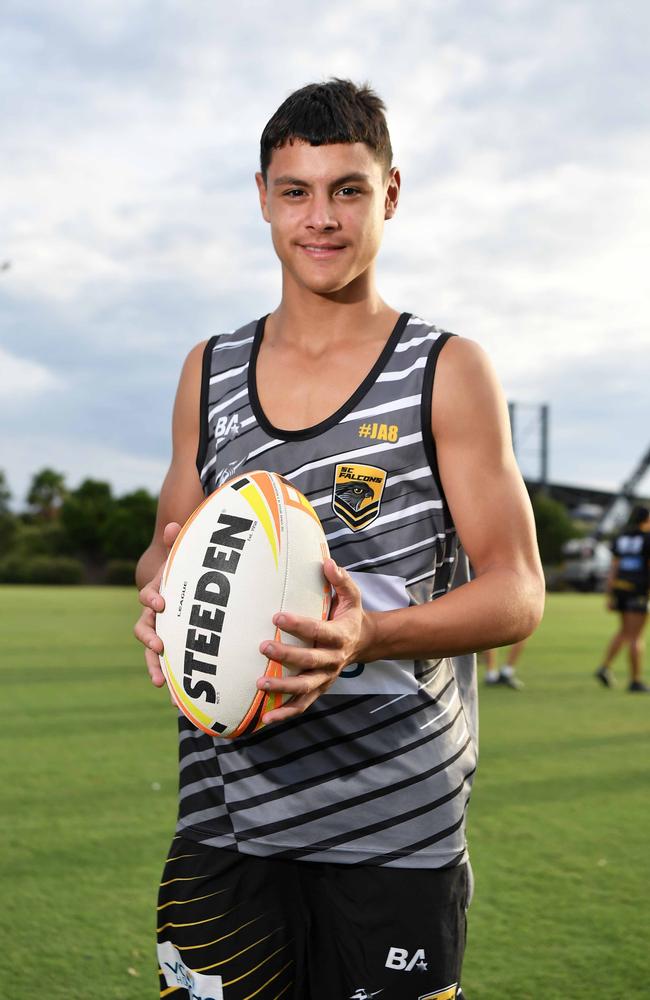 Sunshine Coast Falcons. U16's boys team. Toby Irvine. Picture: Patrick Woods.