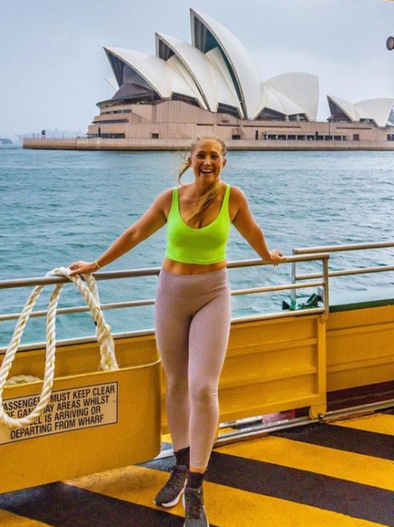 The US expat and keen traveller is living in Sydney. Picture: Instagram / @brooke.alison.laven