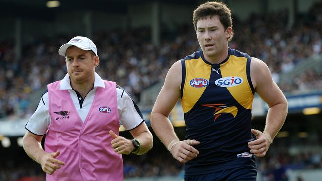 There are concerns over Jeremy McGovern. Picture: Daniel Wilkins.
