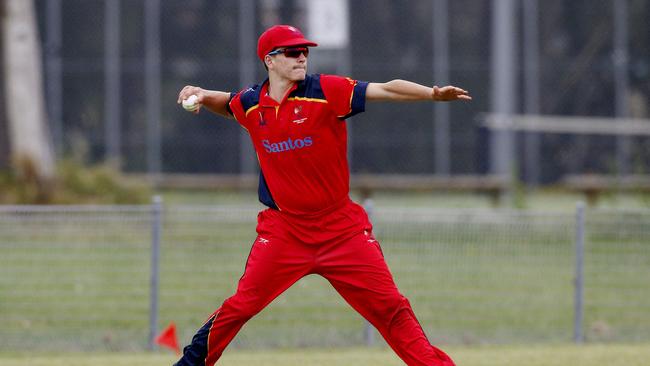 Harry Dunn starred for the team with the bat. Picture: John Appleyard