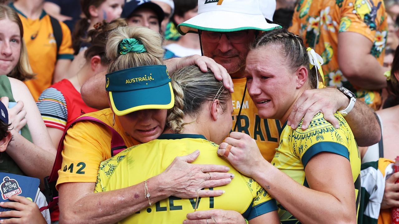 The pair were devastated after missing out on the bronze at the Olympics. Photo by Cameron Spencer/Getty Images