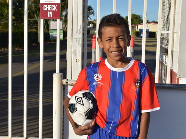 Kicking goals: Bundy boy juggles 3 sports, represents region