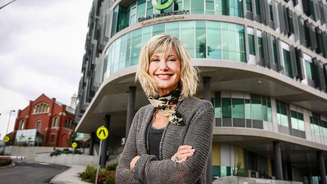 Olivia Newton-John has shared her message of support with Melbourne. Picture- Nicole Cleary