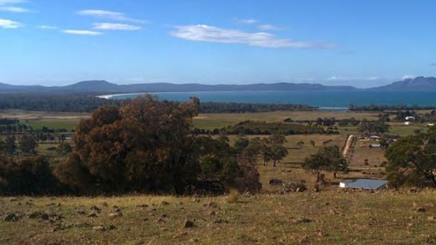 Views of Freycinet Peninsula from part of development site.