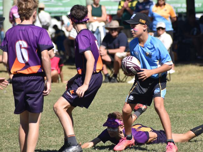 Queensland Representative School Sport state 10-12 years touch championships, Sunshine Coast versus Peninsula at Cyril Connell Fields, Rockhampton, on June 7, 2024.