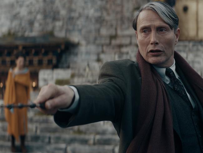 Mads Mikkelsen in Fantastic Beasts: The Secrets of Dumbledore