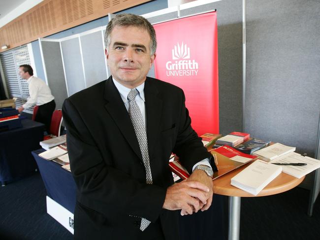 Griffith University vice-chancellor Professor Ian O'Connor.