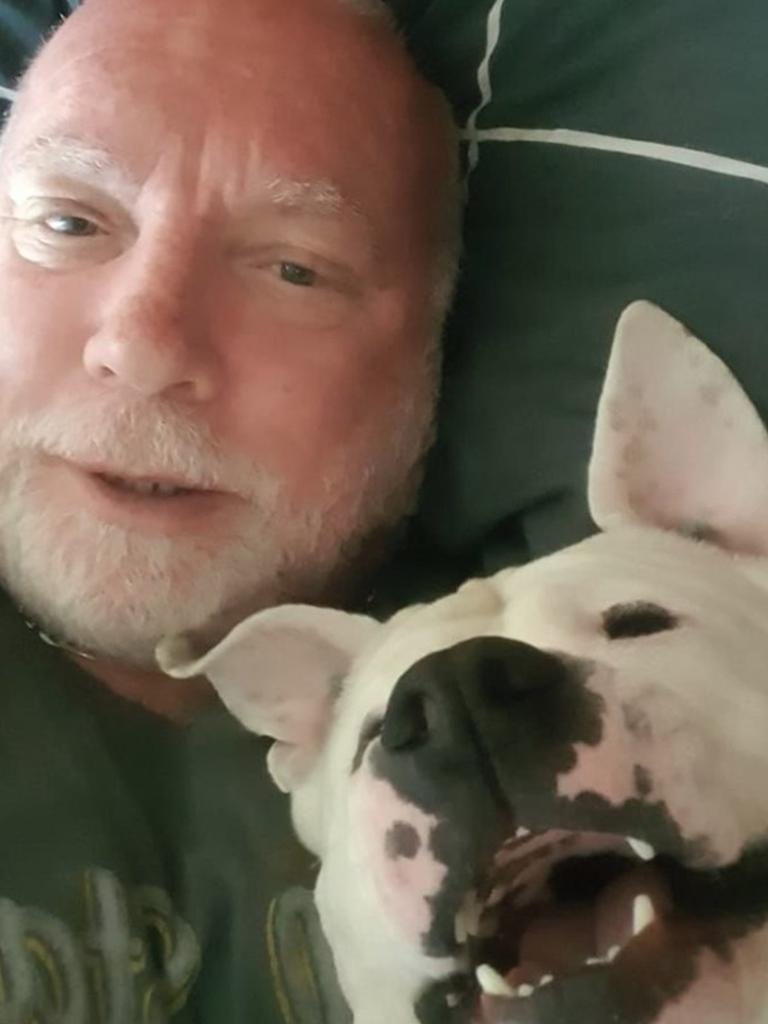 Darren Pollard with Ollie. Picture: Supplied