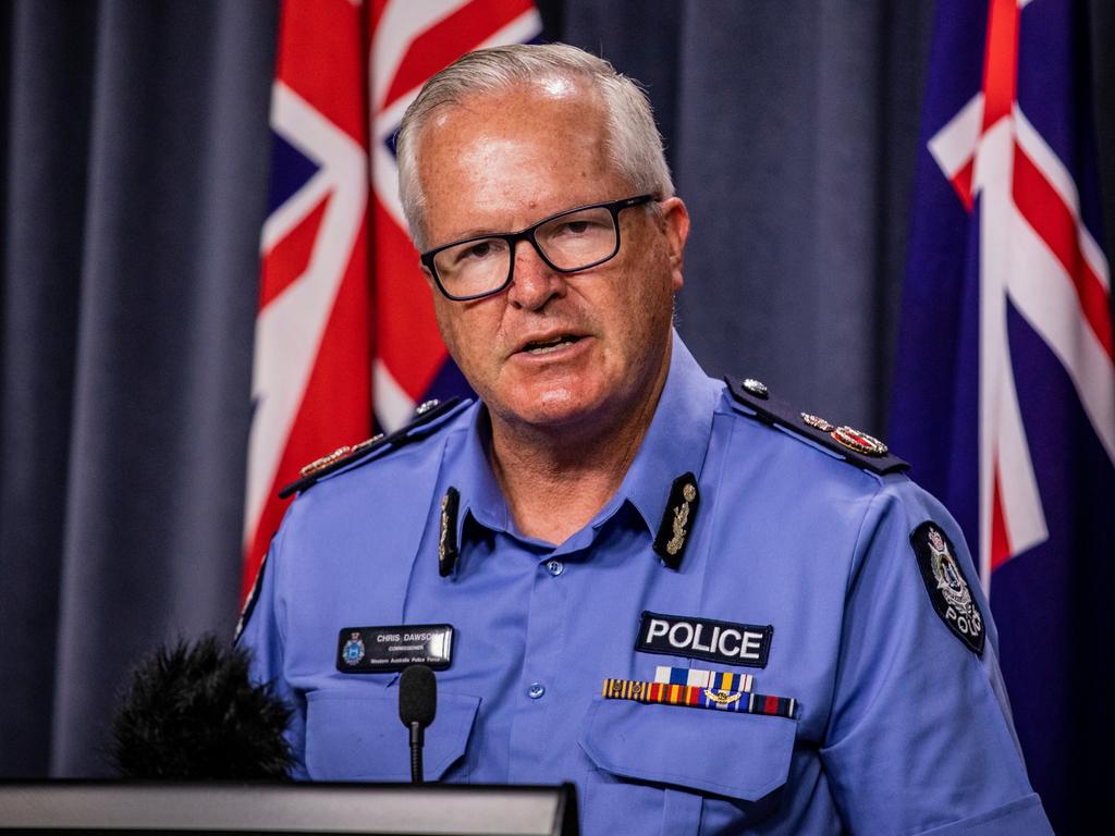 Police Commissioner Chris Dawson has backed his officers. Picture: NCA NewsWire/Tony McDonough