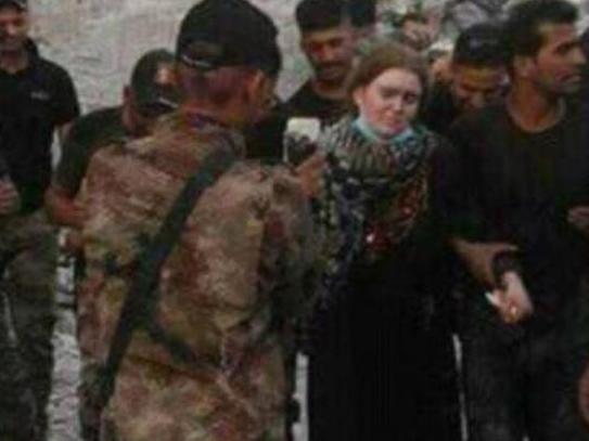 A girl believed to be Linda Wenzel has been captured in Mosul, Iraq.