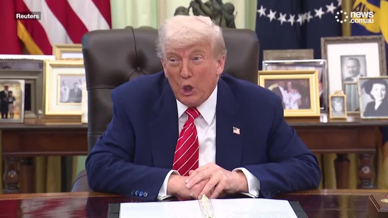 Trump weighs in on viral Macron clip