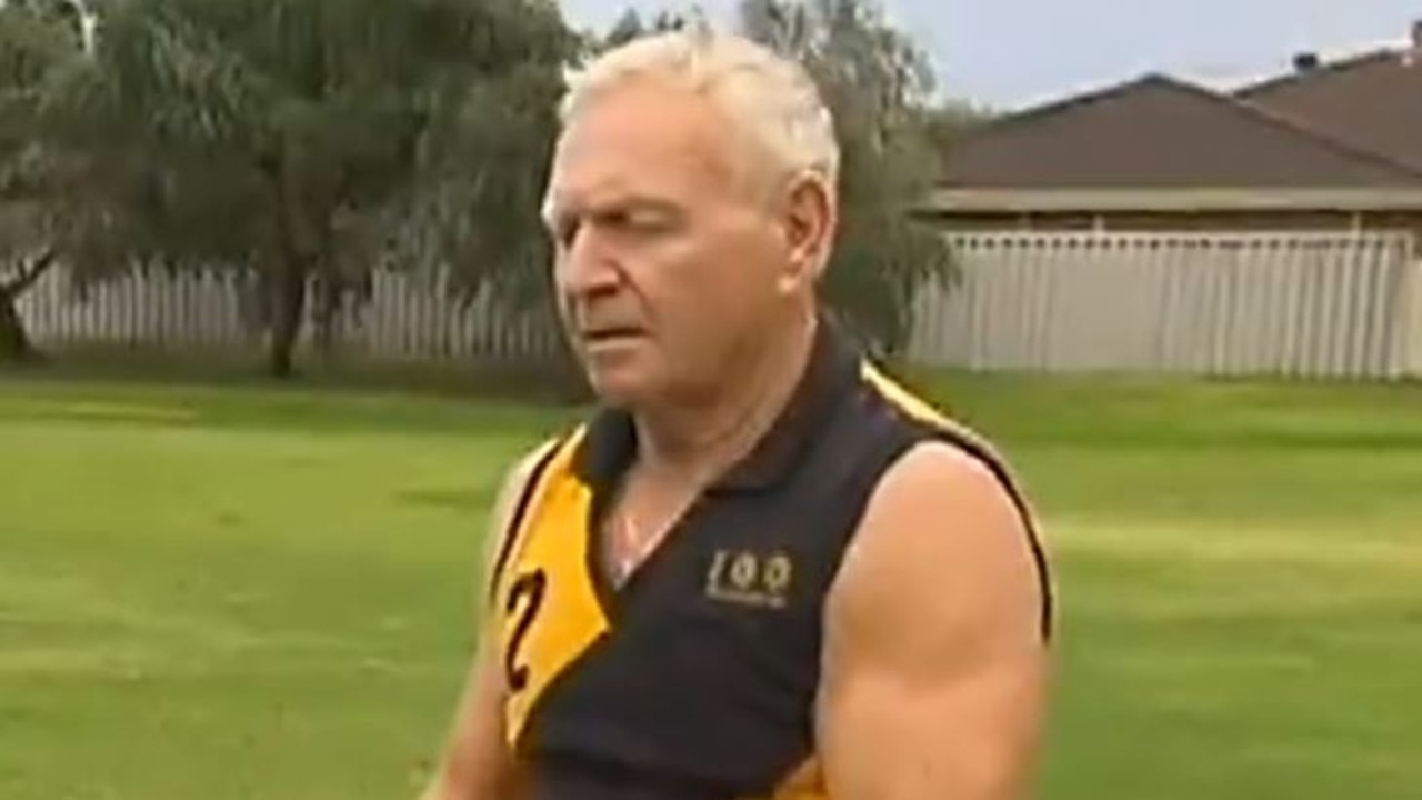 Australian football great Barry Cable is being sued over allegations he sexually abused a Perth teenager at the height of his playing career. Picture: 7 News