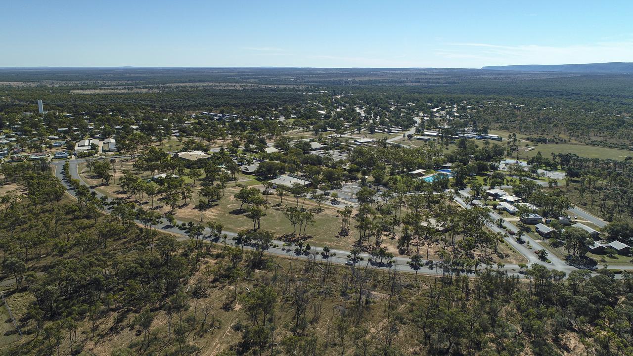 Glenden from above.