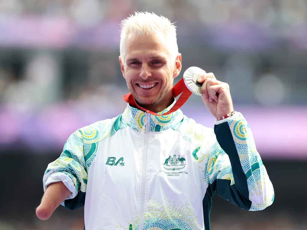 Silver medalist, Michael Roeger of Australia. Picture: Getty Images