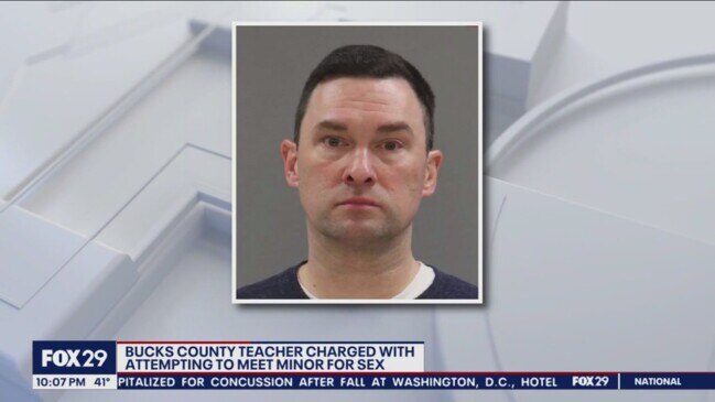 Bucks County Teacher Accused Of Soliciting Sex From Someone Posing At Teenage Boy Online News 4300