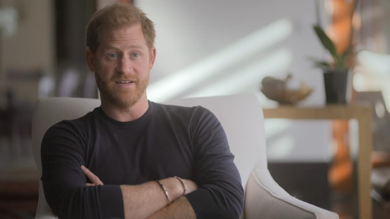 Prince Harry’s press tour has included several TV appearances already. Picture: Netflix