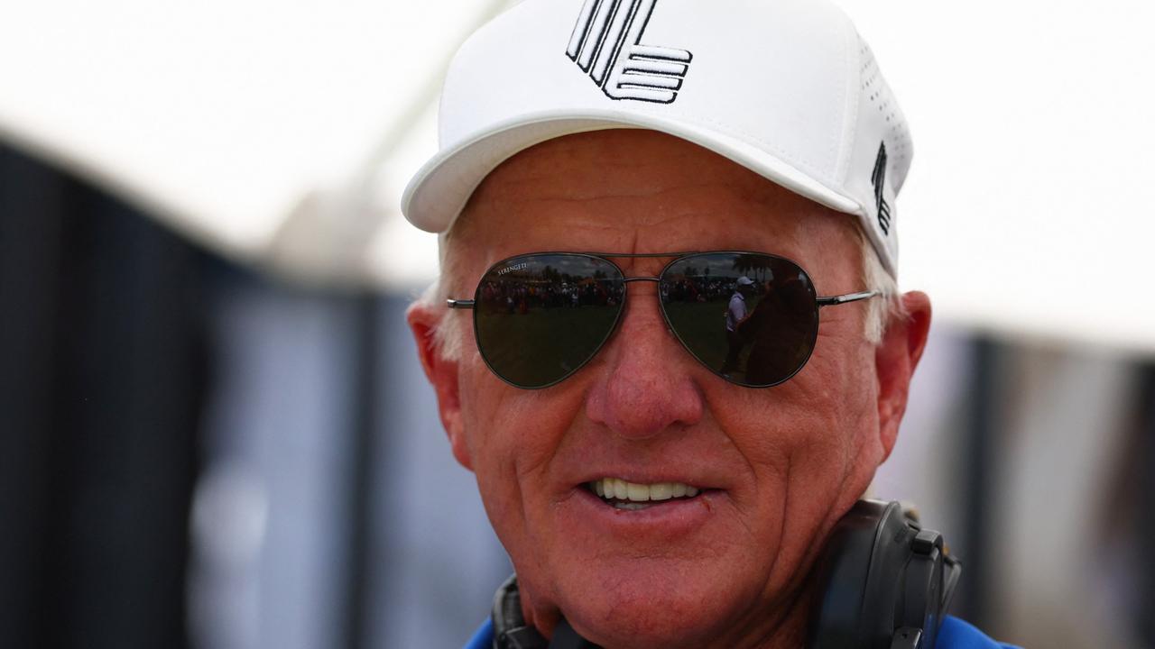 The Masters 2024: LIV boss Greg Norman pictures at Augusta National ...