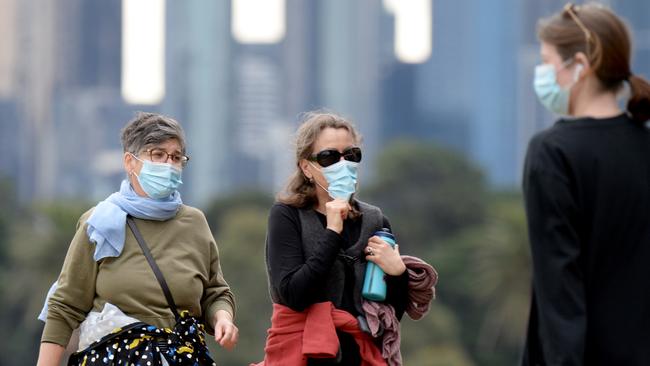 The strain of coronavirus currently sweeping across Melbourne is different to the first strain we saw earlier this year. Picture: Andrew Henshaw