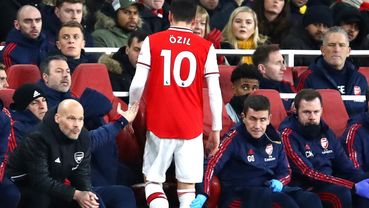 Arsenal lost heavily to City, so in one sense at least, its Chinese fans were spared some pain. Picture: Julian Finney/Getty Images