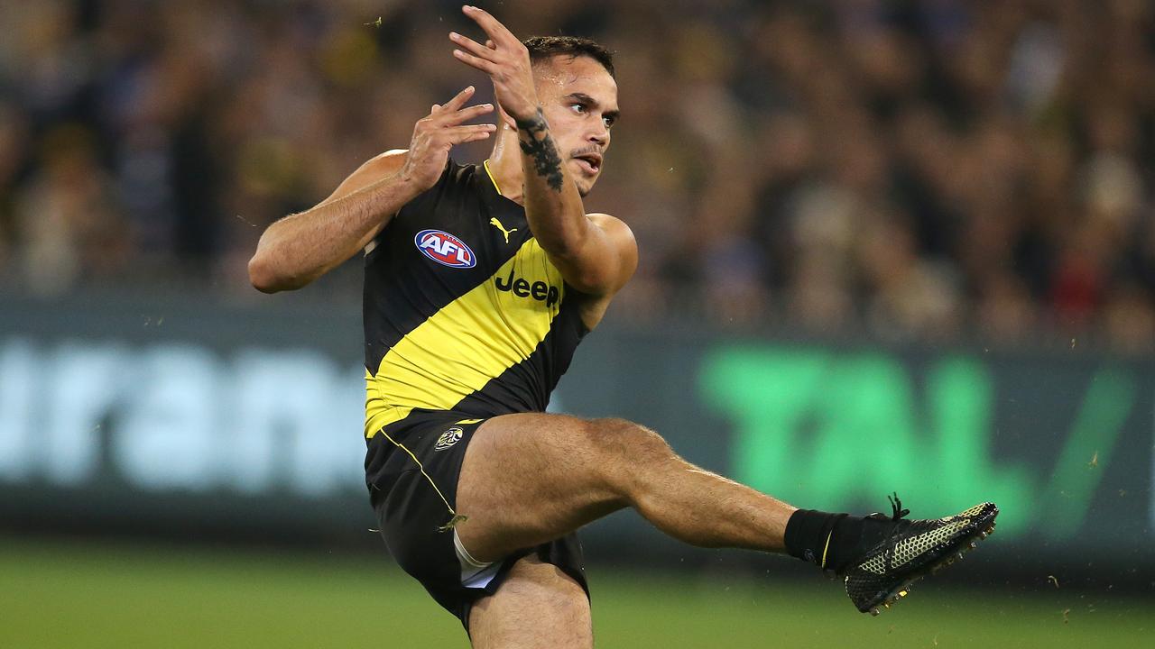 Richmond rising star Sydney Stack in action. Pic: Michael Klein