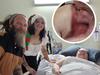 ‘Ringing my children to say goodbye’: Flesh-eating bacteria nearly kills mum