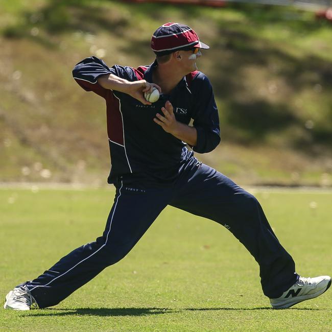 The Southport School v Brisbane State High School at The Southport School/Village Green. Picture: Glenn Campbell