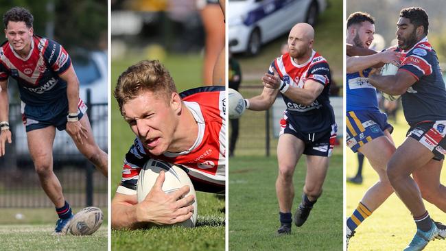 Rams guns (L-R): Kienan Power-Tempest, Steele Brown, Brad Speechley and Danny Fualalo.