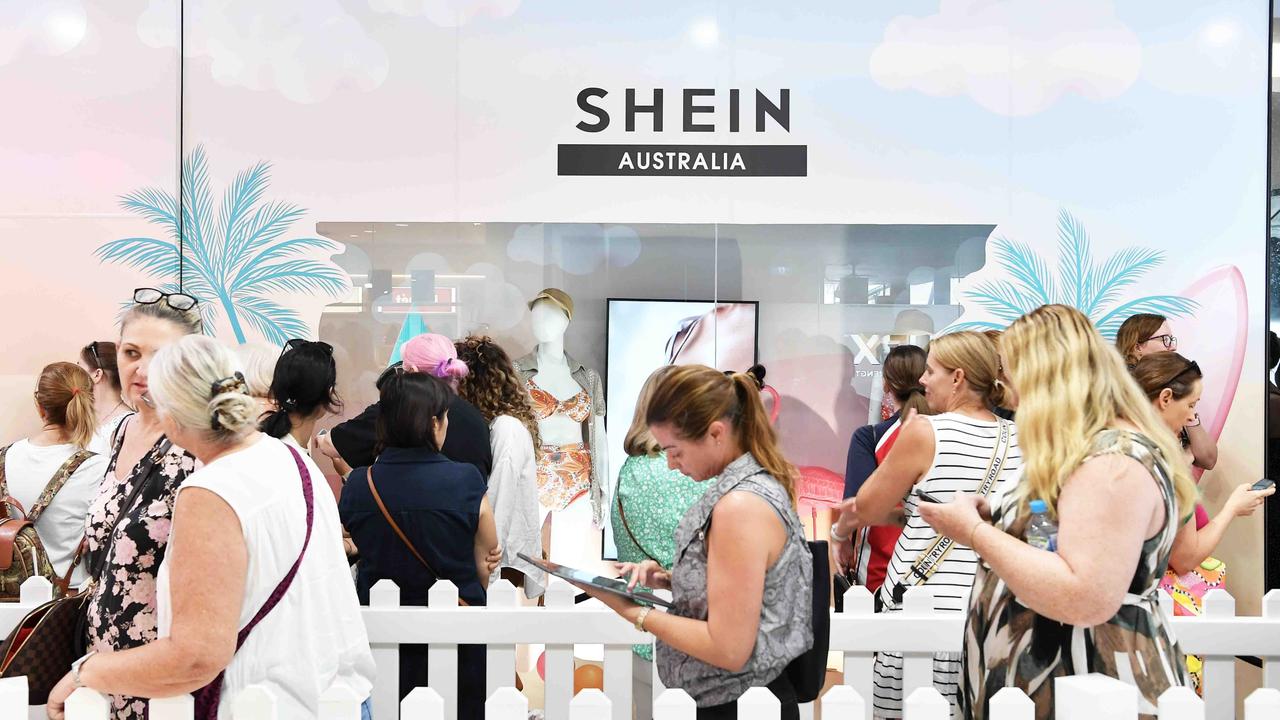 Opening of the 3-day pop up store Shein, Brookside Shopping Centre. Picture: Patrick Woods.