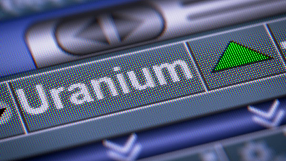 Uranium is back in positive territory as Donald Trump incites a nuclear run. Pic: Getty Images