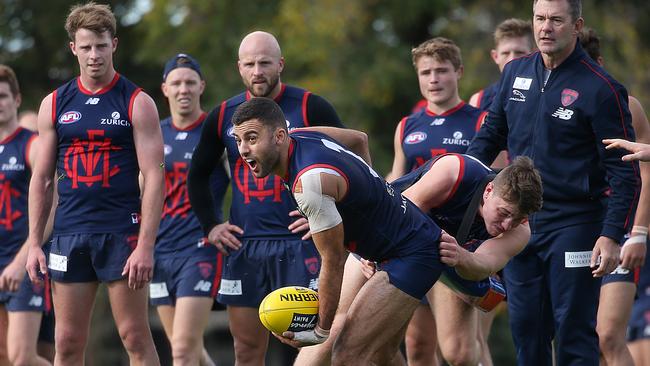 Melbourne is looking for a new base for it administration and football department. Picture: Ian Currie