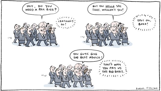 Jon Kudelka Letters cartoon for 17-01-2018Version:  (650x366)COPYRIGHT: The Australian's artists each have different copyright agreements in place regarding re-use of their work in other publications.Please seek advice from the artists themselves or the Managing Editor of The Australian regarding re-use.