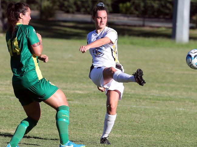 Southport’s Jemima Lockley in action for Mudgeeraba last year. Picture: Richard Gosling