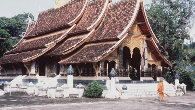 A temple in Luang Prabang, Laos.