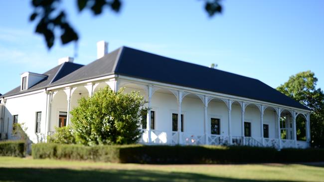 Quamby Estate, a 19-century manor house at Hagley in Tasmania's north.