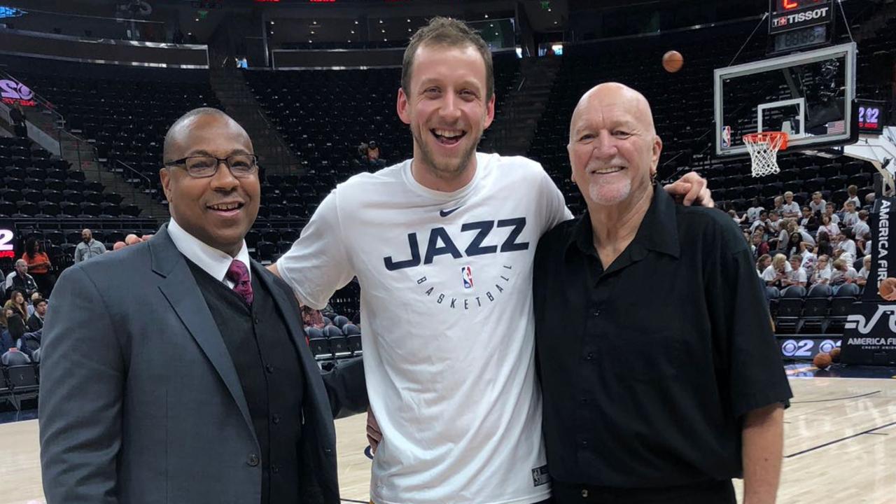 Spectator Wears Utah Jazz Shirt At World Cup Final