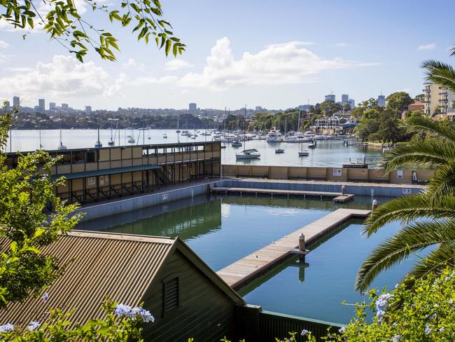 The feud began over the much-plagued Dawn Fraser Baths works which has outraged locals in Balmain. Two swimming seasons have been lost over a series of delays.