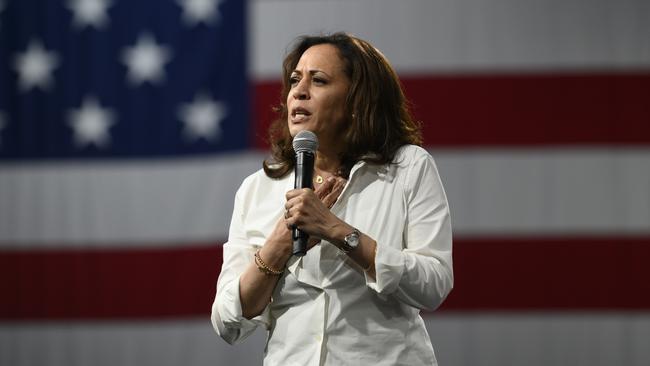 California Senator Kamala Harris is one of the top candidates under consideration to become Joe Biden’s running mate. Picture: Getty Images