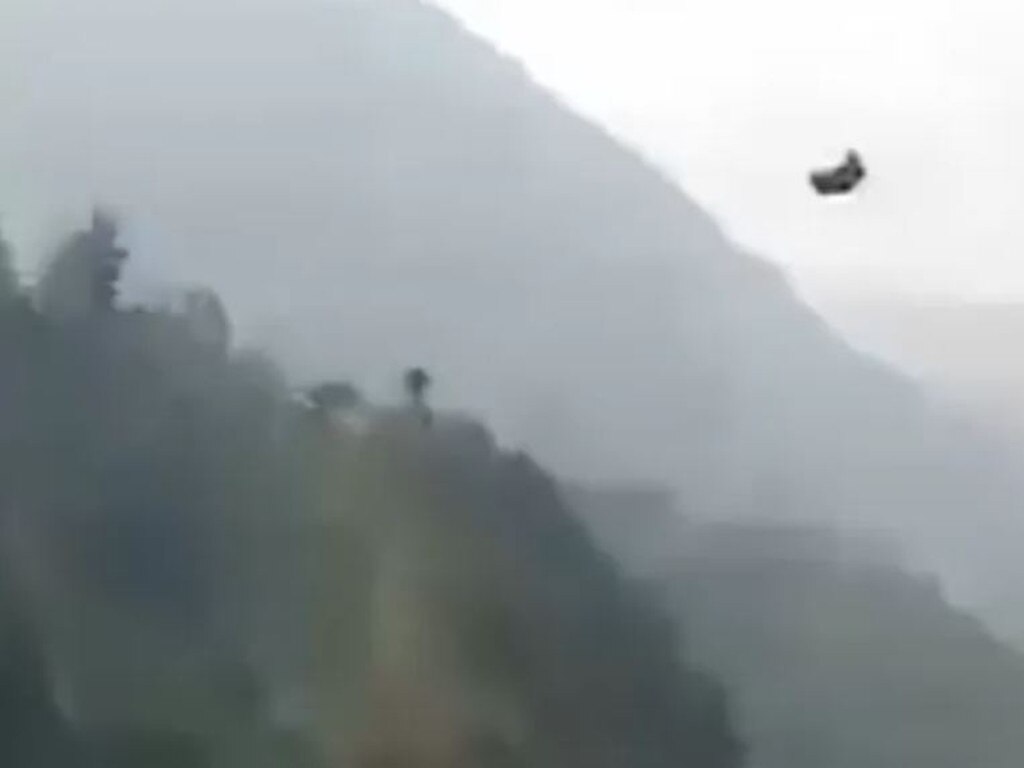Two children have reportedly been rescued from the cable car (Pakistan National Disaster Management Agency)