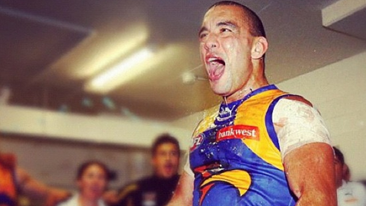 Daniel Kerr was part of the Eagles’ premiership winning team in 2006 and was runner-up for the Brownlow Medal twice. Picture: Instagram/Supplied