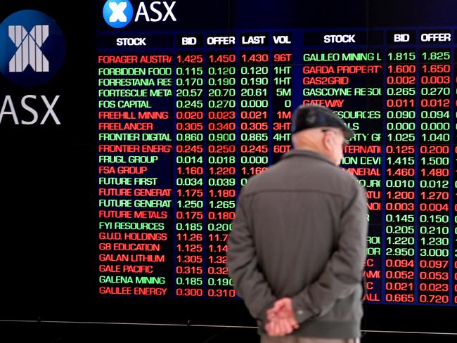 SYDNEY, AUSTRALIA - NewsWire Photos,June 3, 2022: Generic imagery of the Australian Stock Exchange. Picture: NCA NewsWire / Jeremy Piper