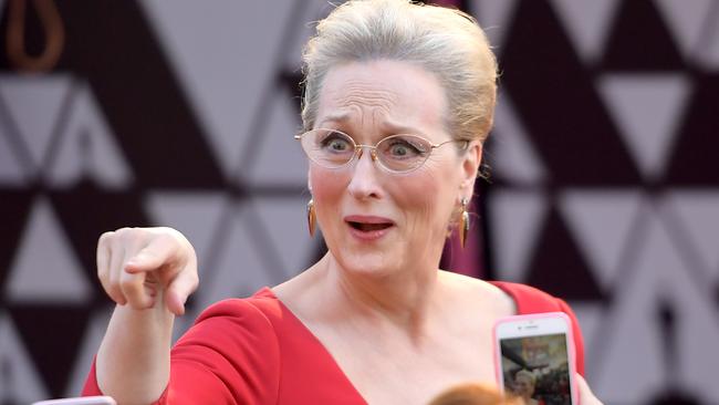 HOLLYWOOD, CA - MARCH 04:  Meryl Streep attends the 90th Annual Academy Awards at Hollywood & Highland Center on March 4, 2018 in Hollywood, California.  (Photo by Matt Winkelmeyer/Getty Images)