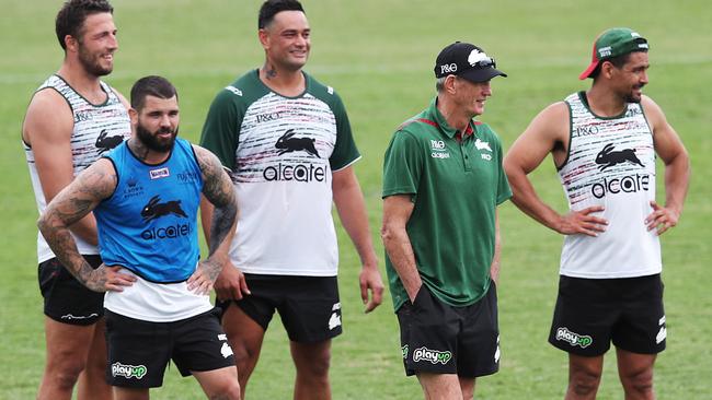 It’s a good start to Wayne Bennett’s Rabbitohs reign. (Phil Hillyard)