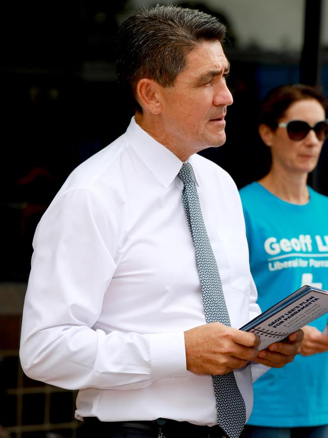 Liberal candidate for Parramatta, Geoff Lee. Picture: Angelo Velardo